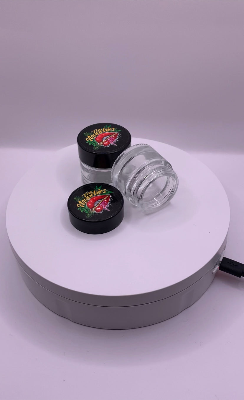 10mL Custom Glass Concentrate Jars