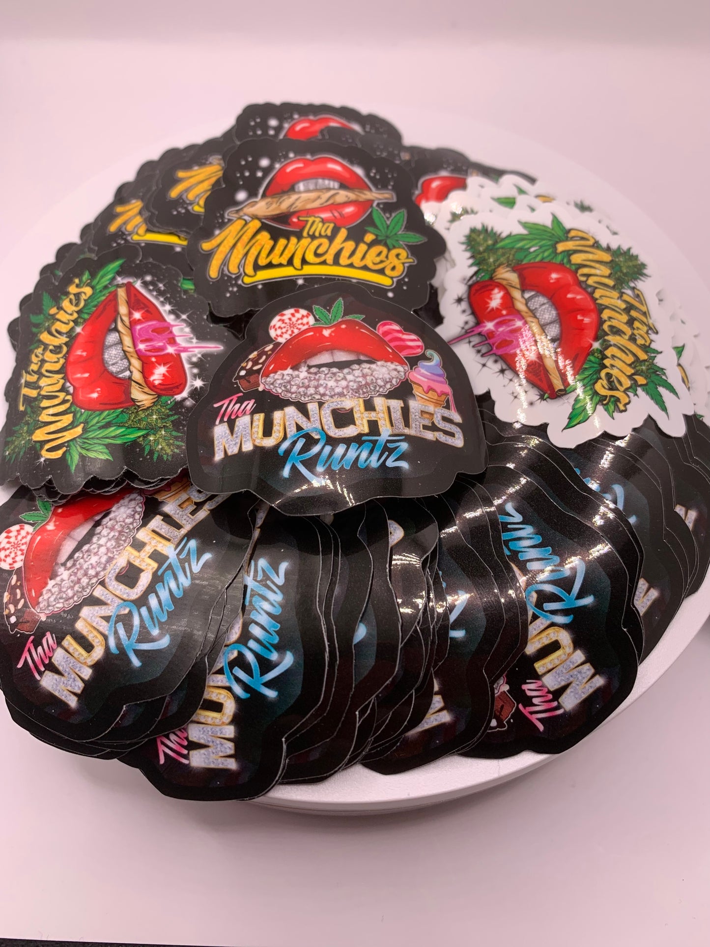 Tha Munchies Show Ya Support, Zip By Zip Sampler !! Sticker Set