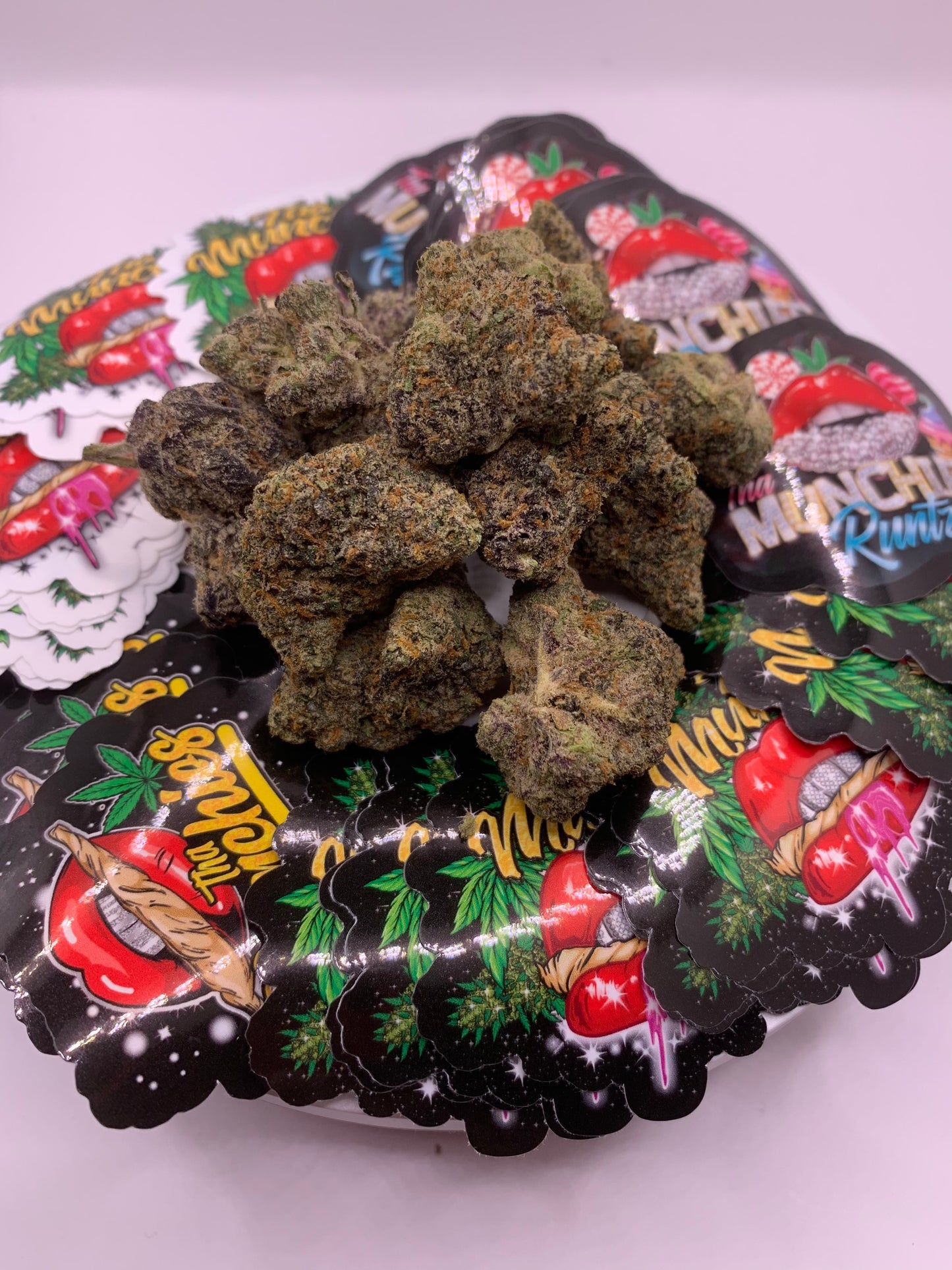Tha Munchies Show Ya Support, Zip By Zip Sampler !! Sticker Set