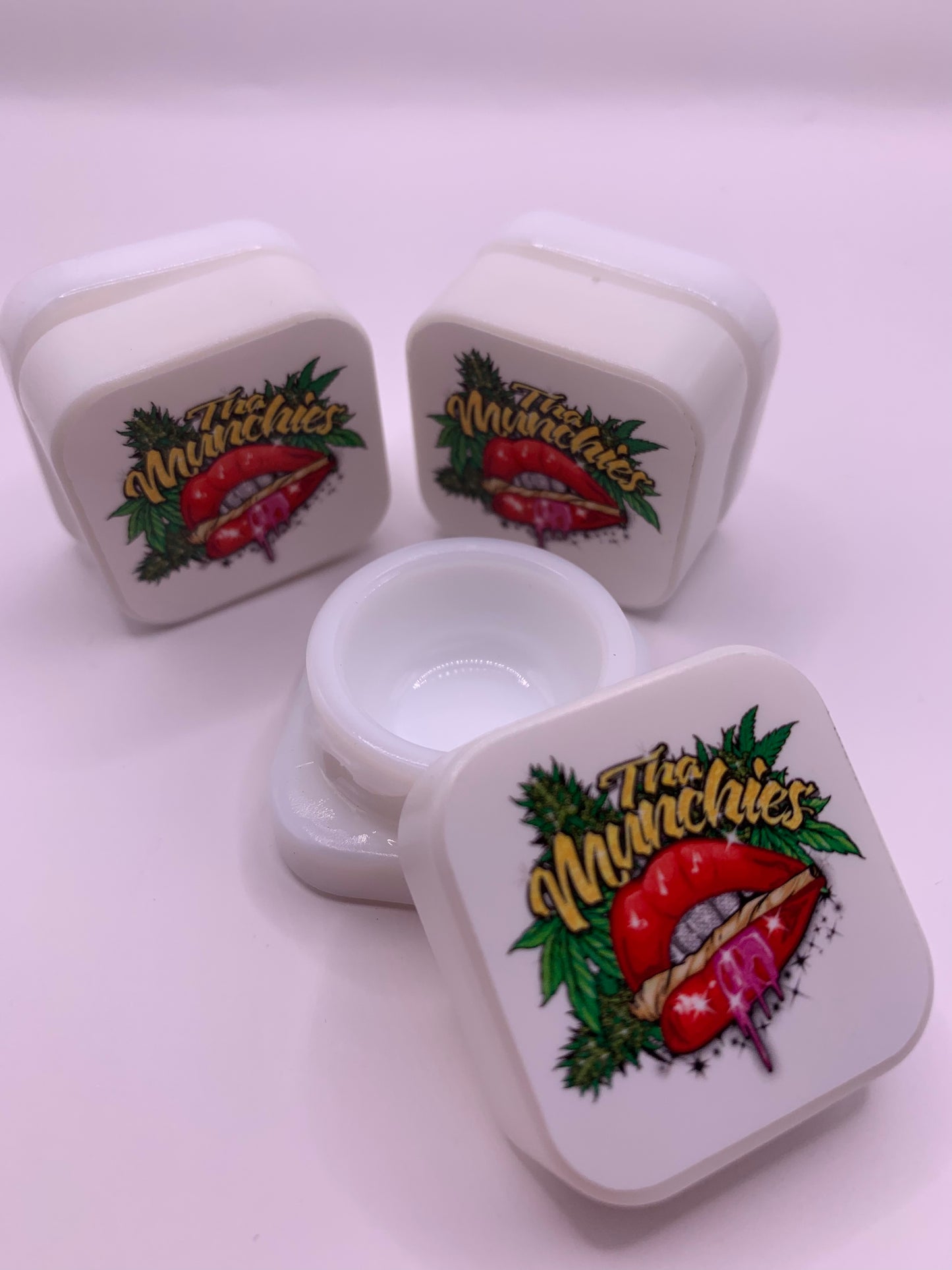9mL Square Glass Concentrate Jar