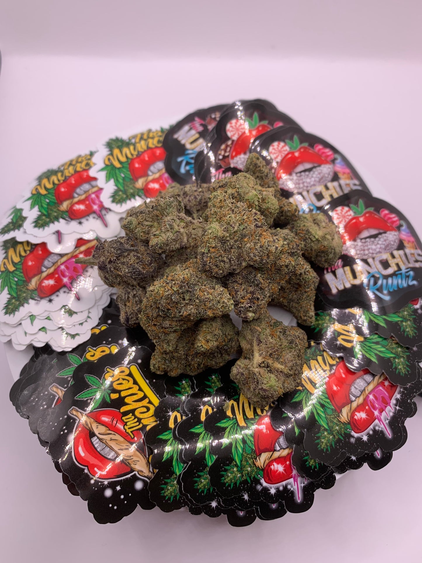 Tha Munchies Show Ya Support, Zip By Zip Sampler !! Sticker Set