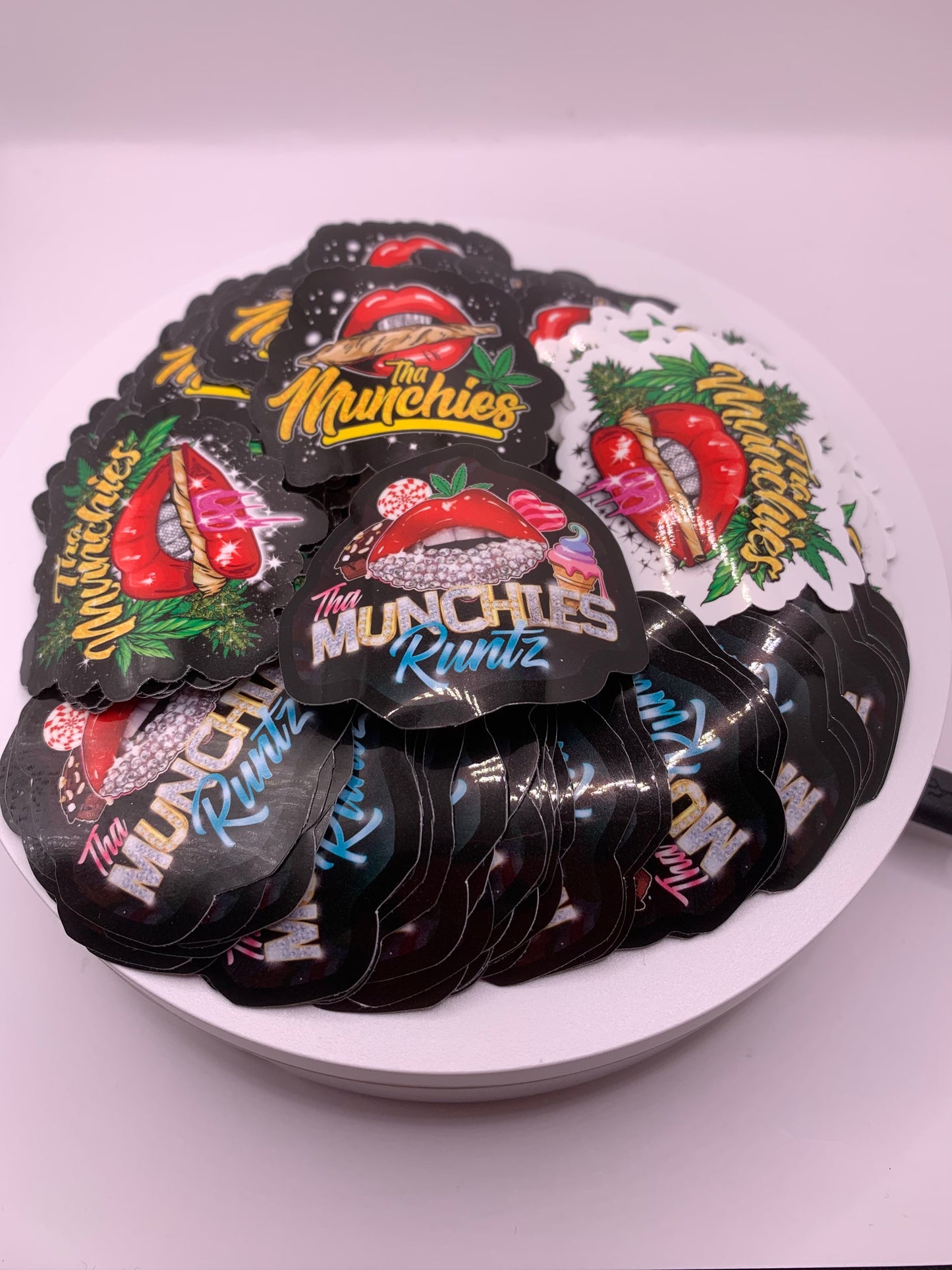 Tha Munchies Show Ya Support, Zip By Zip Sampler !! Sticker Set