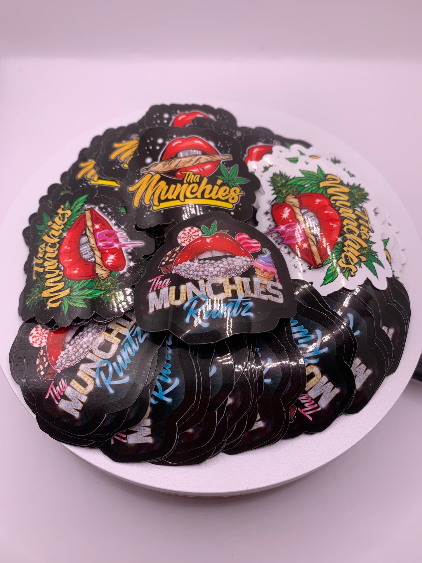 Tha Munchies Show Ya Support, Zip By Zip Sampler !! Sticker Set