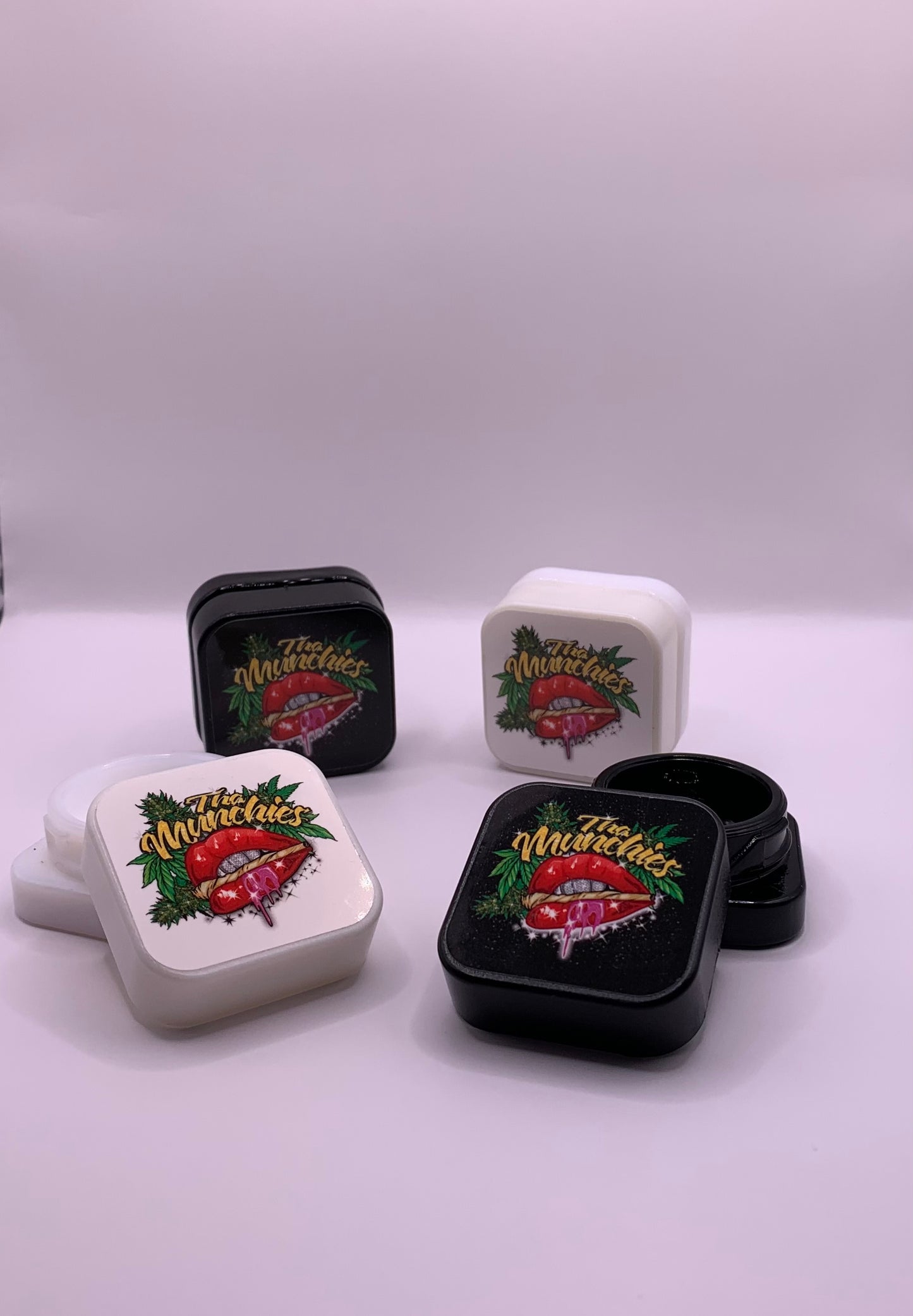 9mL Square Glass Concentrate Jar