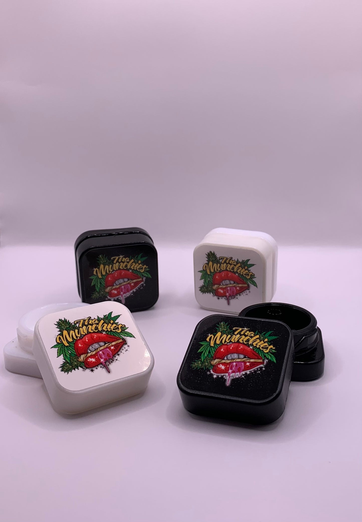 9mL Square Glass Concentrate Jar