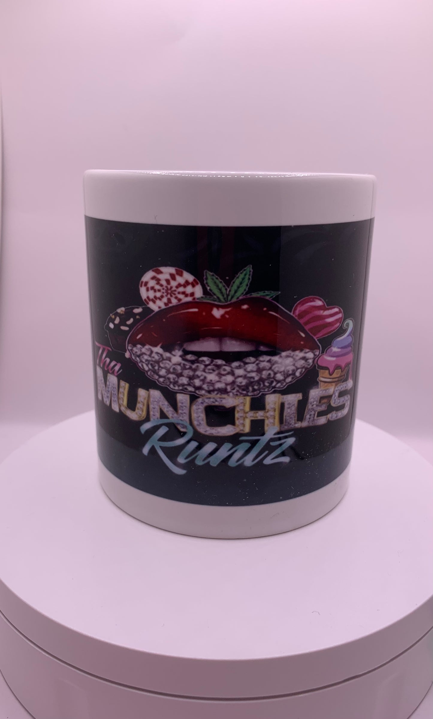 Tha Munchies Runtz Custom Strain Logo Mug