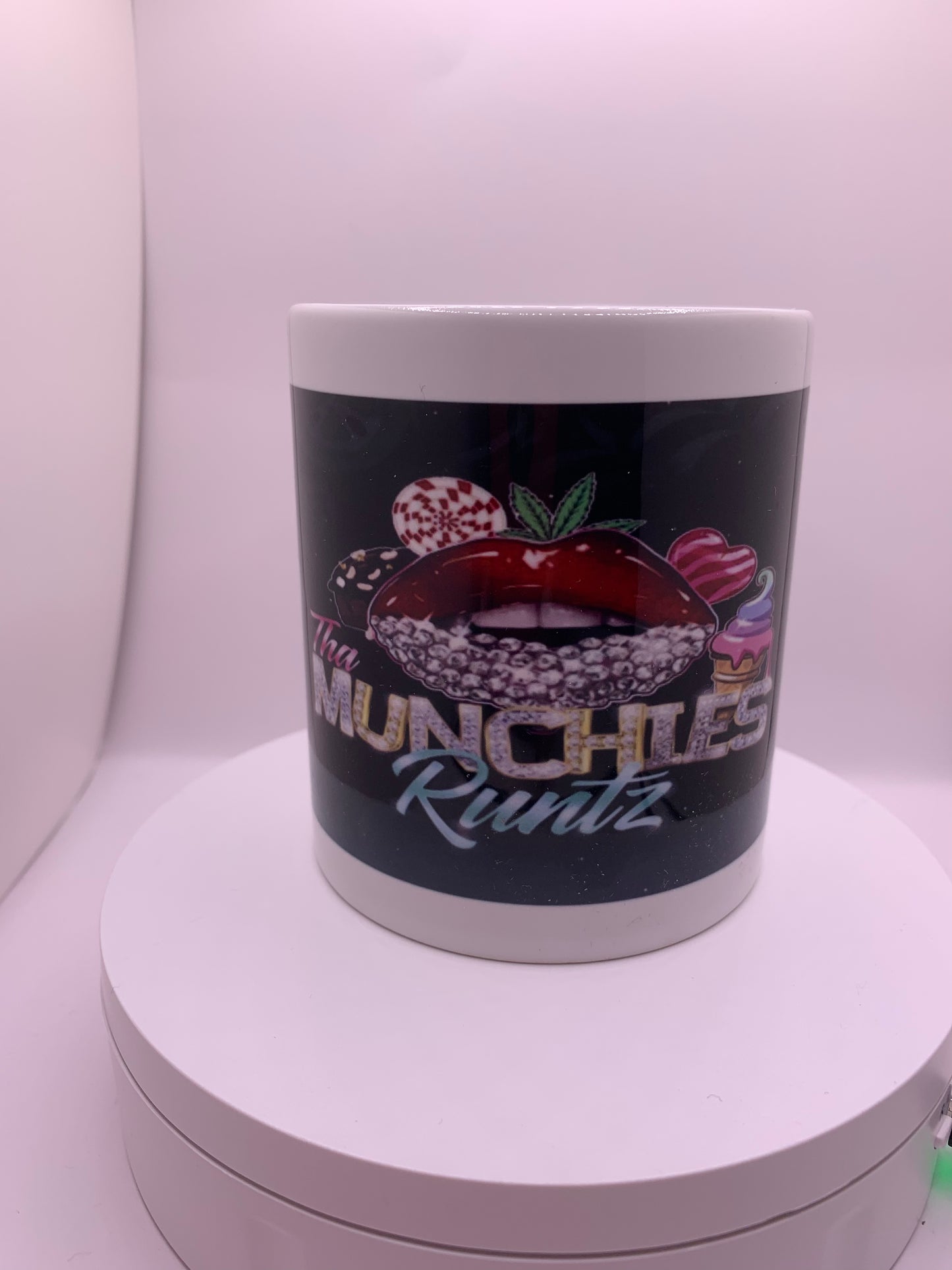 Tha Munchies Runtz Custom Strain Logo Mug