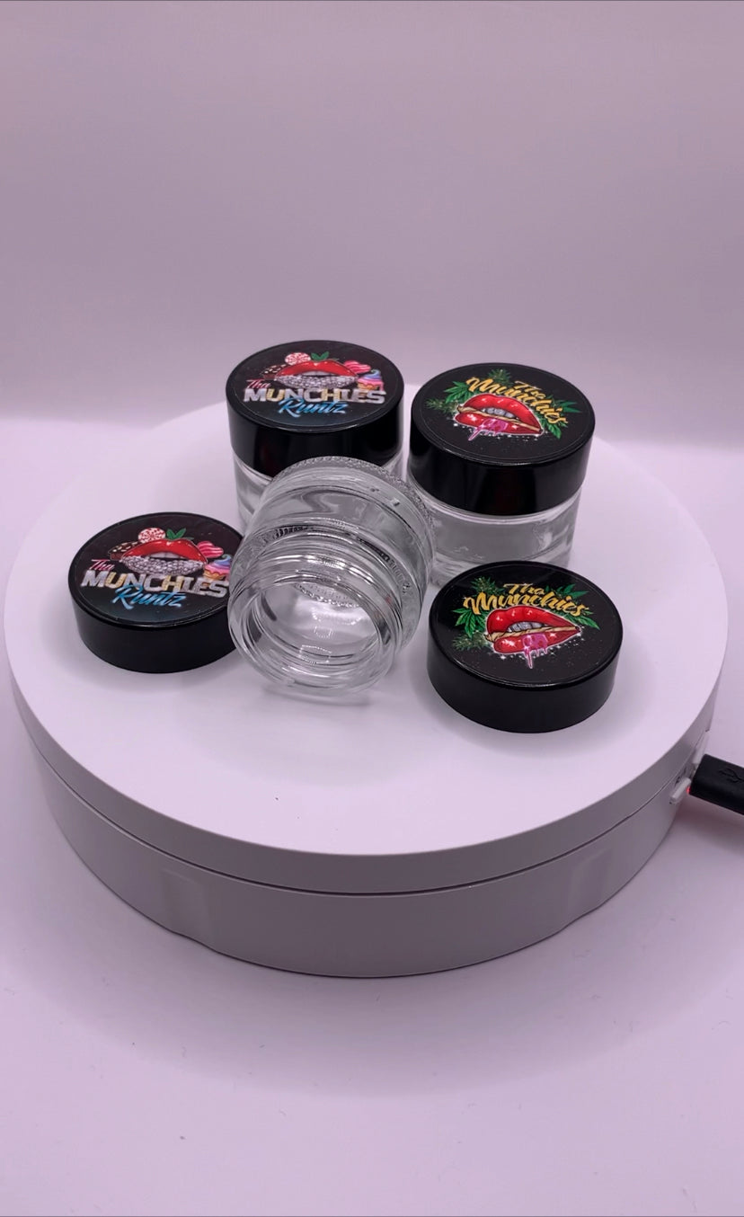 Tha Munchies Weed So Strong, They Gotta Put It In Glass Jars 9 pc Gift Set