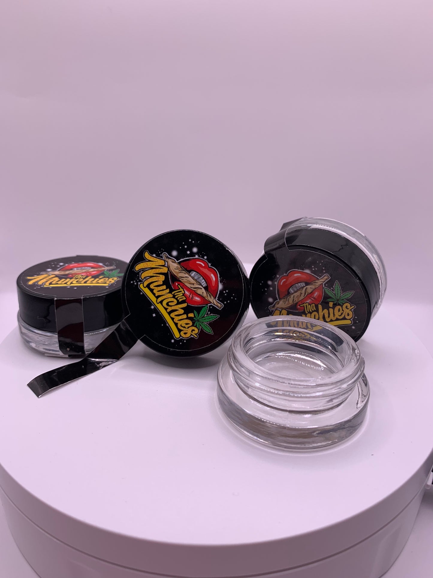 Tha Munchies Weed So Strong, They Gotta Put It In Glass Jars 9 pc Gift Set