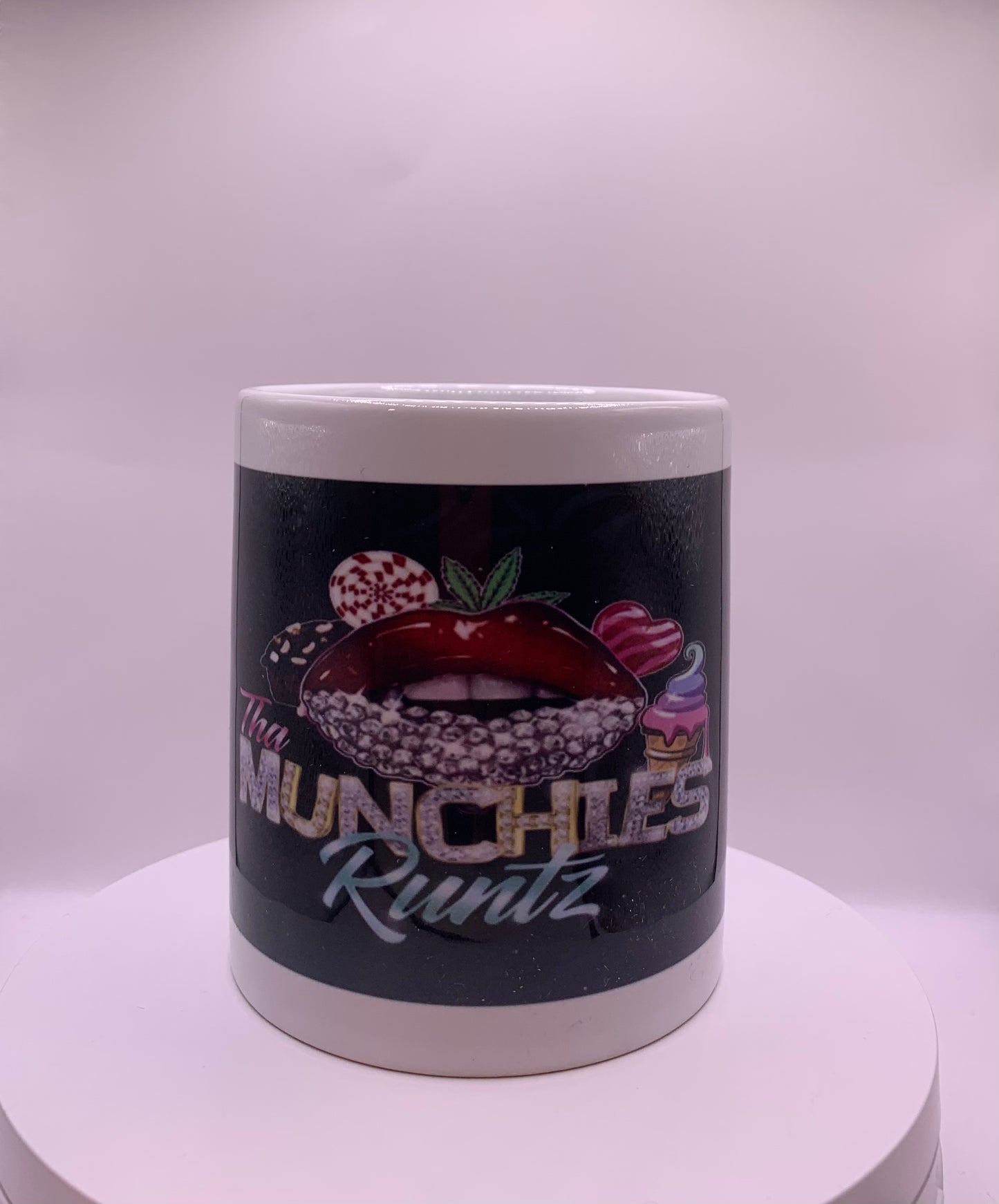 Tha Munchies Runtz Custom Strain Logo Mug