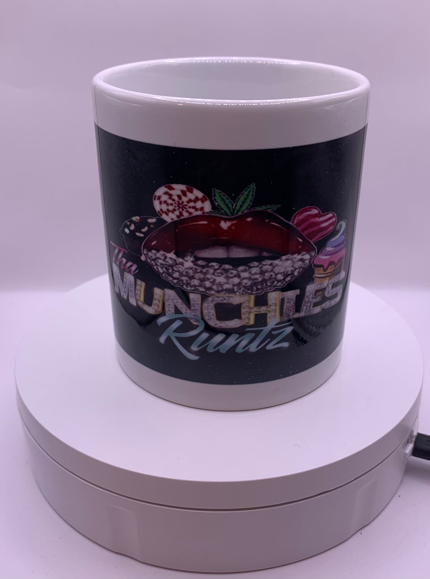 Tha Munchies Runtz Custom Strain Logo Mug