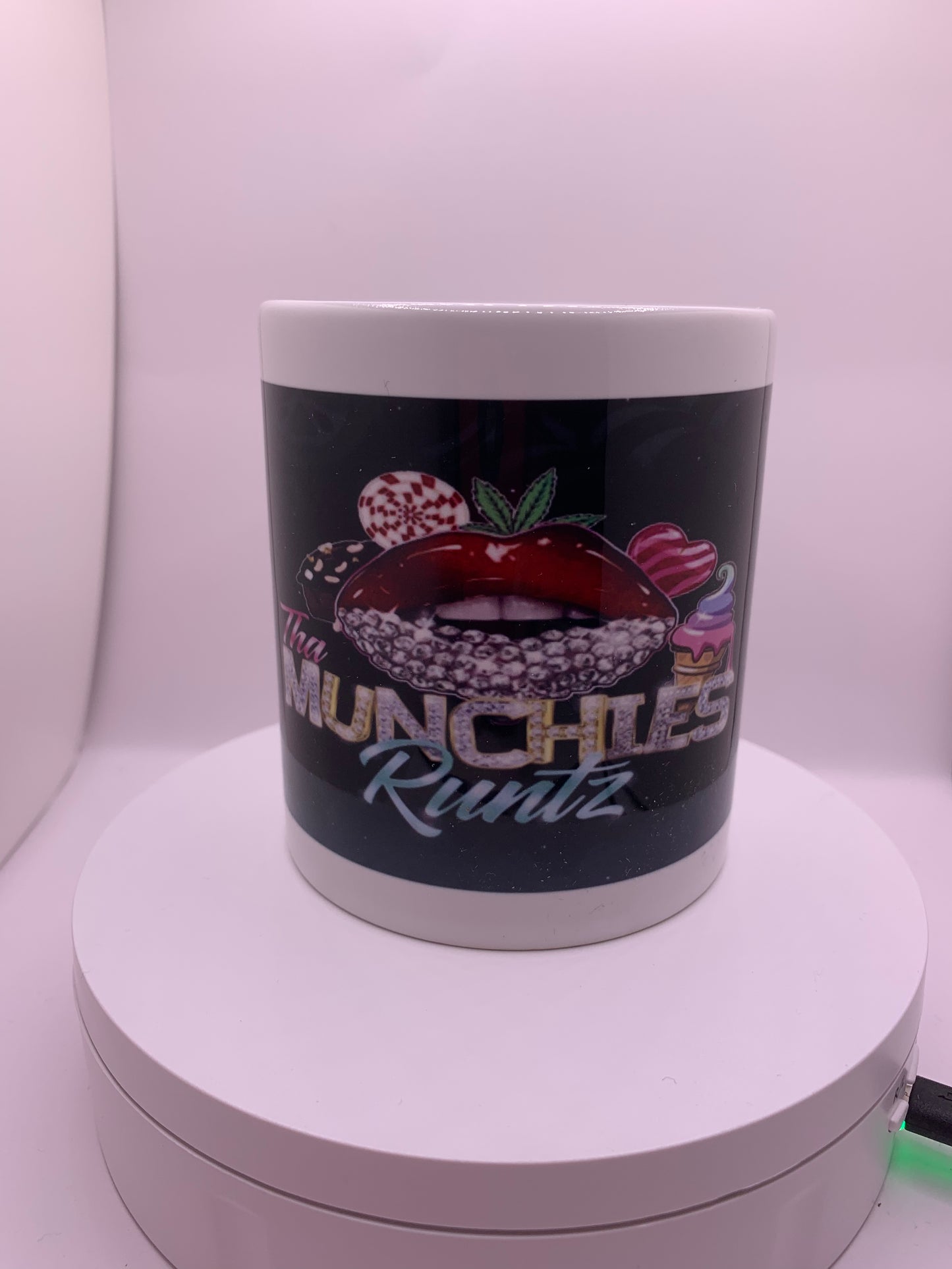 Tha Munchies Runtz Custom Strain Logo Mug