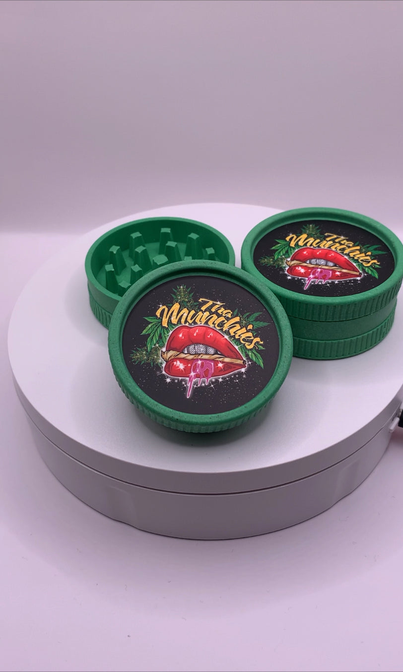 Tha Munchies Custom Biodegradable Hemp Grinders