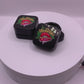 5mL Square Glass Black Concentrate Jar (2) Pieces