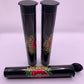 Plastic Vape Pop Top Black Tubes (2) Pieces