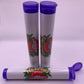 Plastic Pre-Roll Translucent Purple Tube