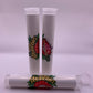 Plastic Vape Pop Top White Tubes (2) Pieces