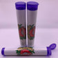 Plastic Pre-Roll Translucent Purple Tube