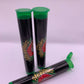 Plastic Pre-Roll Translucent Green Tube